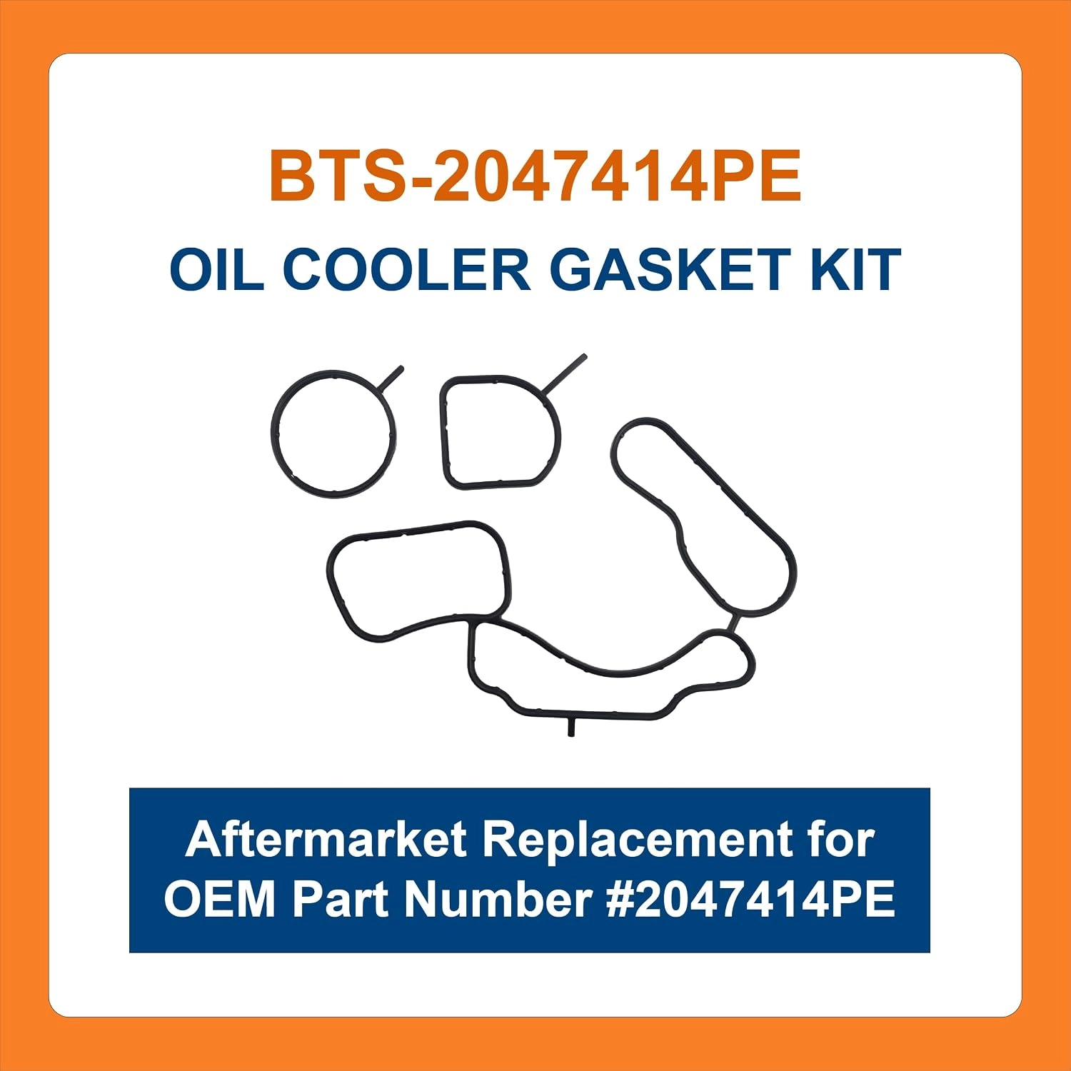 BTS-2047414PE Oil Cooler Gasket for Paccar - 1 BTS-2047414PE Oil Cooler Gasket for Paccar