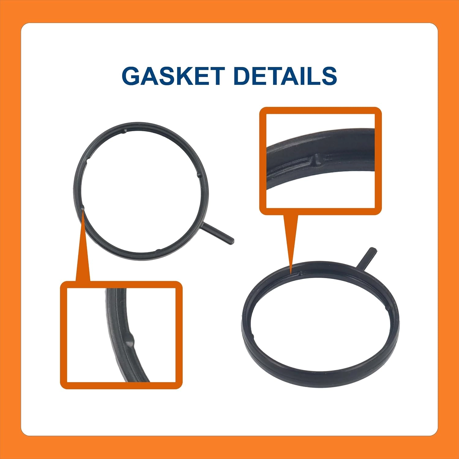 BTS-2047414PE Oil Cooler Gasket for Paccar - 3 BTS-2047414PE Oil Cooler Gasket for Paccar