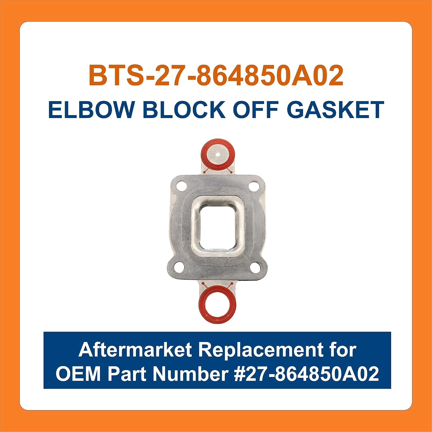 BTS-27-864850A02 Elbow Restrictor Gasket for MerCruiser - 1 BTS-27-864850A02 Elbow Restrictor Gasket for MerCruiser