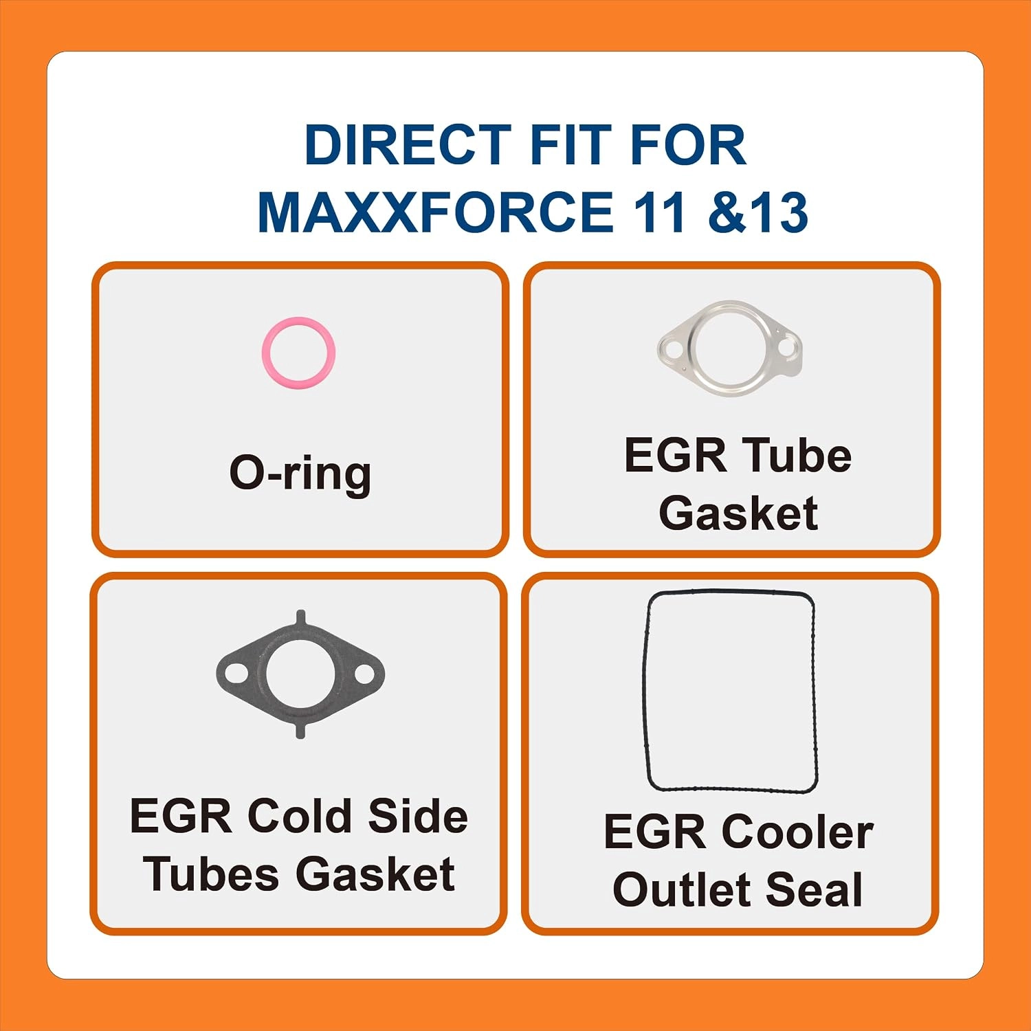 BTS-3005863C1 EGR Cooler Outlet Seal for Navistar - 2 BTS-3005863C1 EGR Cooler Outlet Seal for Navistar