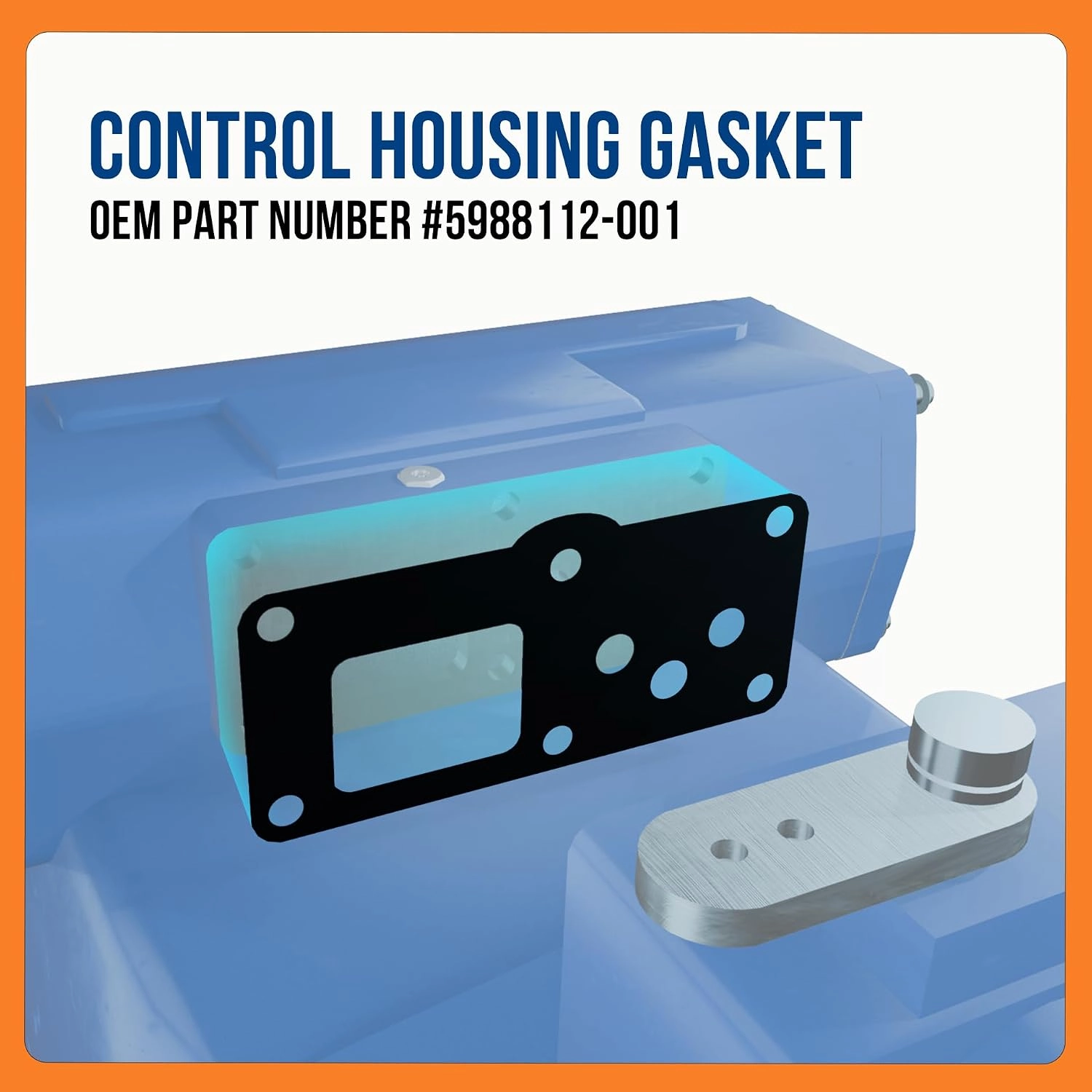 BTS-5988112-001 Control Housing Gasket for Eaton - 4 BTS-5988112-001 Control Housing Gasket for Eaton
