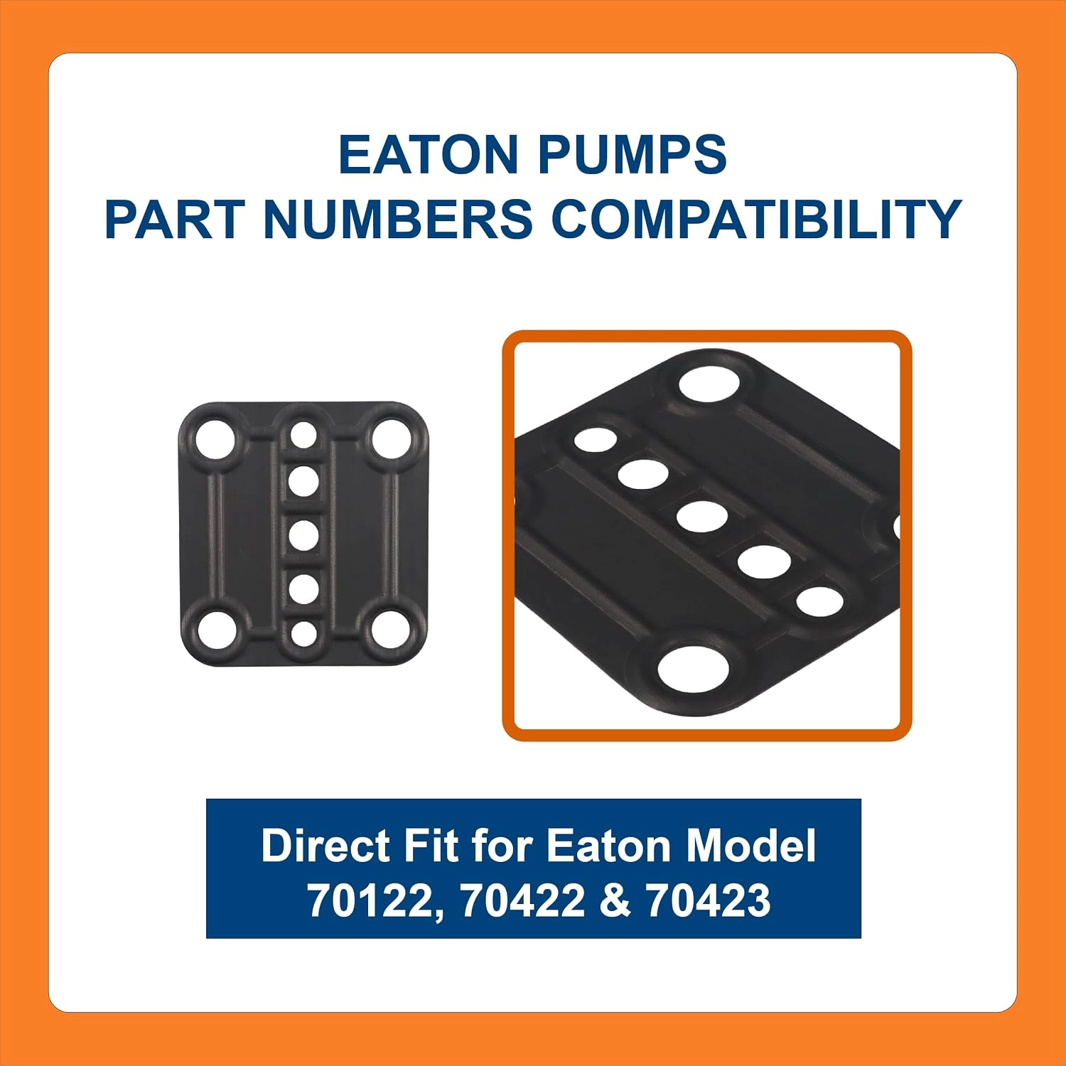 BTS-70422-600 Hydraulic Pump Gasket for Eaton - 2 BTS-70422-600 Hydraulic Pump Gasket for Eaton