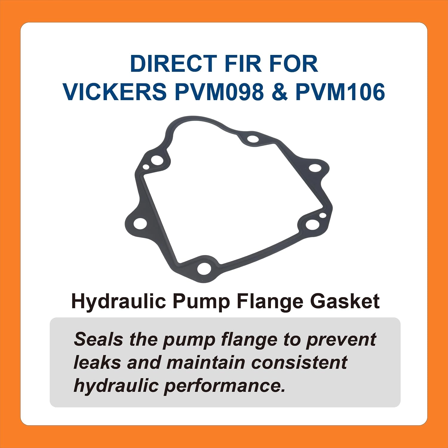 BTS-943212 Hydraulic Pump Flange Gasket for Vickers - 2 BTS-943212 Hydraulic Pump Flange Gasket for Vickers
