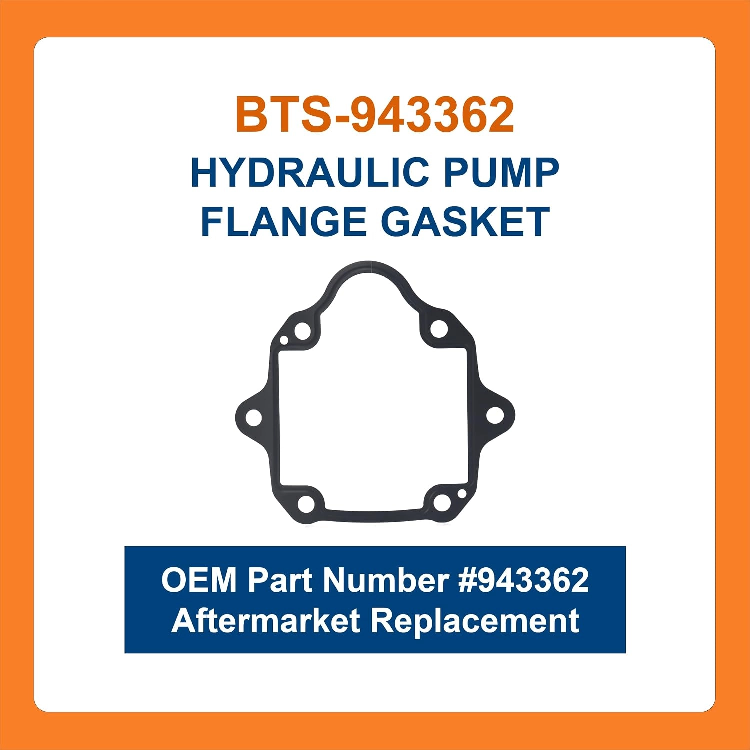 BTS-943362 Hydraulic Pump Flange Gasket for Vickers - 1 BTS-943362 Hydraulic Pump Flange Gasket for Vickers