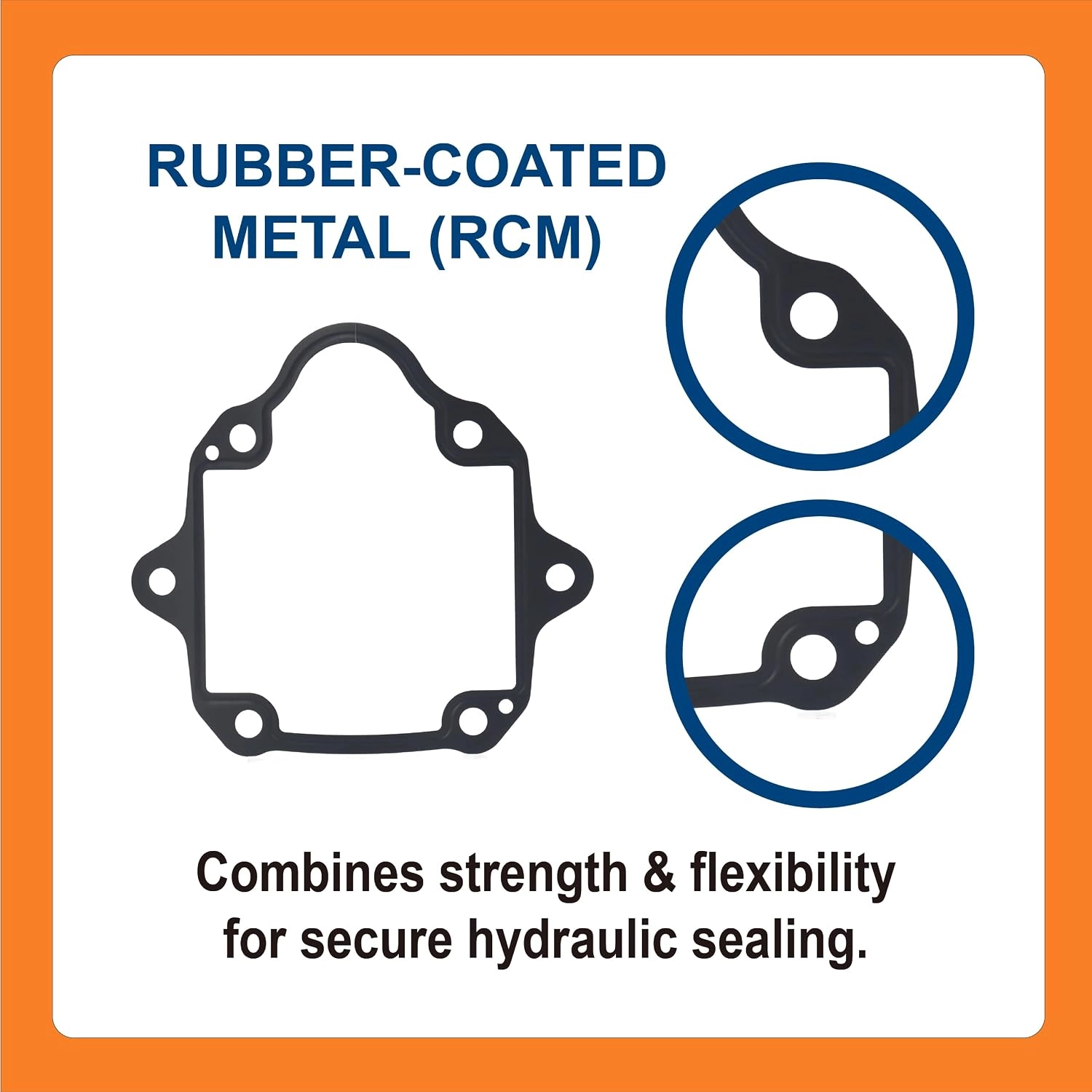 BTS-943362 Hydraulic Pump Flange Gasket for Vickers - 3 BTS-943362 Hydraulic Pump Flange Gasket for Vickers