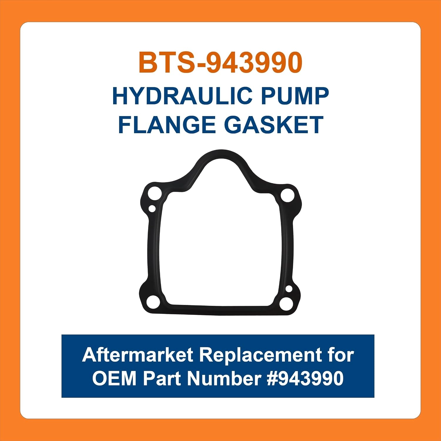 BTS-943990 Hydraulic Pump Flange Gasket for Vickers - 1 BTS-943990 Hydraulic Pump Flange Gasket for Vickers