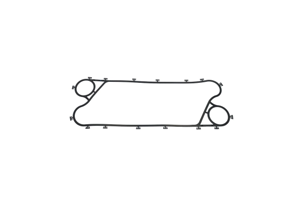 BTS-8499970052 PHE Gasket for MTU