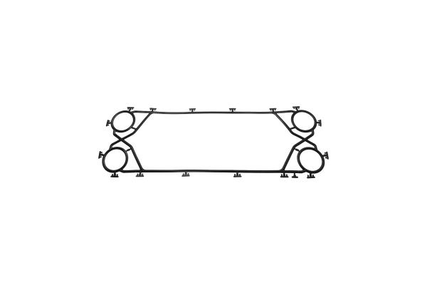 BTS-8692030125 PHE Gasket for MTU